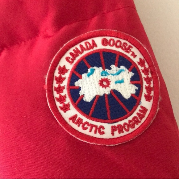 Canada Goose Red Women's Jacket - Picture 5 of 9